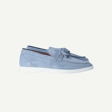 Dune London Mens Blue Suede