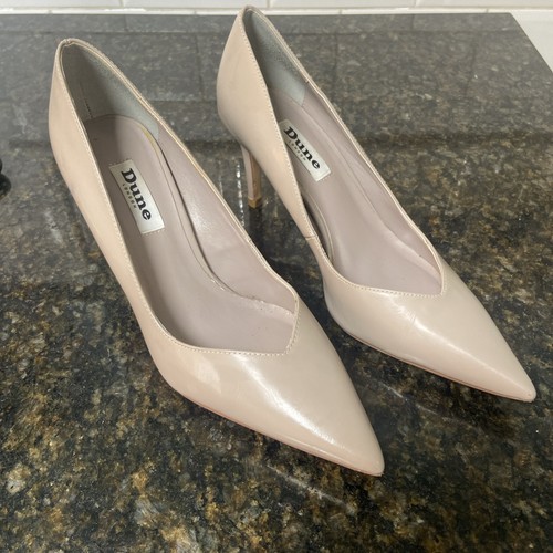 Dune ladies taupe 3 inch - ladies,