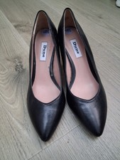 SALE Dune black leather court