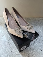 Dune Betti Size 7 Nude Suede