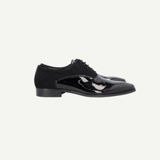 Dune London Mens Black Faux