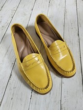 Dune Buttercup Yellow Leather