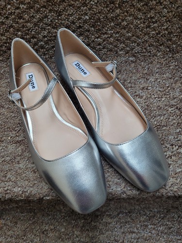 Dune london silver leather - london, silver-leather
